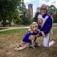 Winnie And Gabi As Part Of The University Of Northern Iowa (Uni) Marching Band